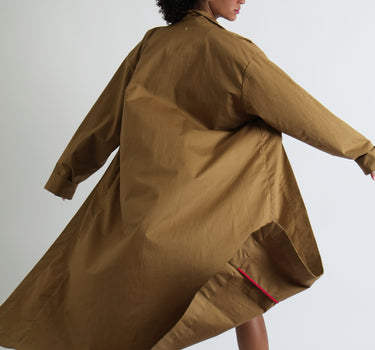 FISCHER Crop Trench Coat